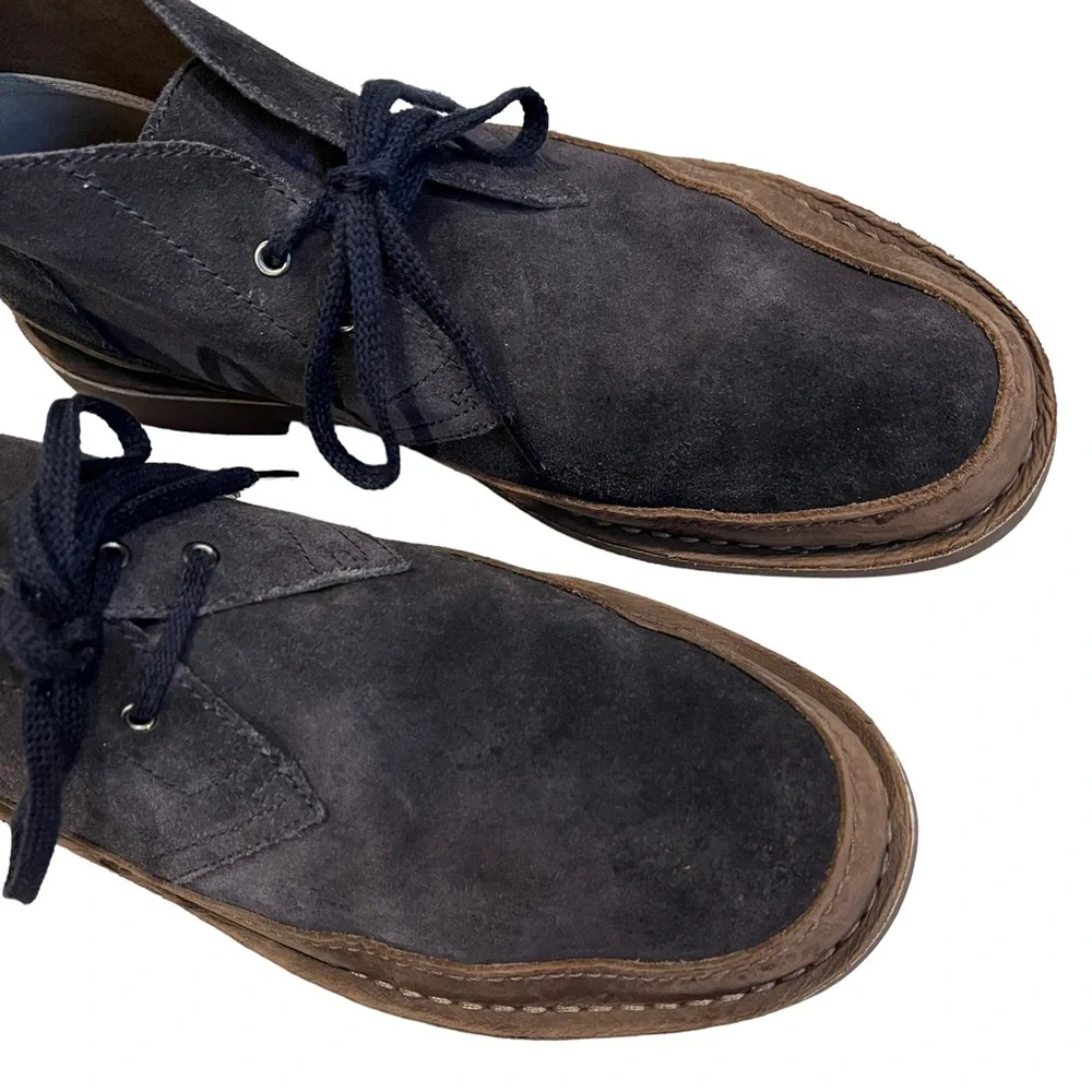 Clarks Men's Bushacre Rand Two Tone Chukka Boot, Sz 10.5